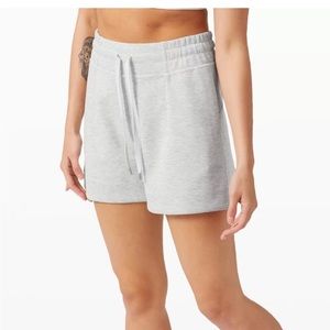 Lululemon Soft Ambitions High Rise Sweat Shorts - Size 4 Like New